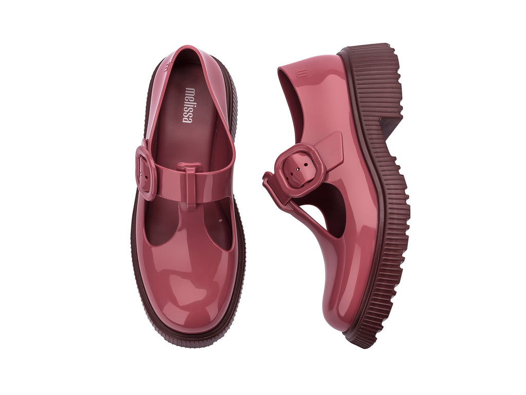 Melissa Jackie - Burgundy/Red – Melissa Malaysia