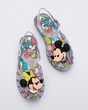 Mini Melissa Possession + Disney 100 INF - Glitter Clear Silver