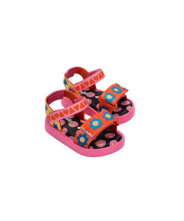 Mini Melissa Pula Pula + Fabula BB - Pink/Red/Yellow