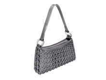 MELISSA HOOP BAG-SILVER