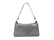 MELISSA HOOP BAG-SILVER