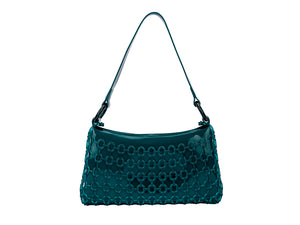 MELISSA HOOP BAG-GREEN