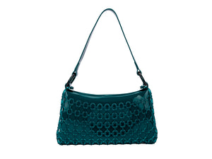 MELISSA HOOP BAG-GREEN