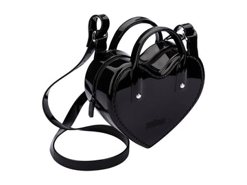 MELISSA HEARTBEAT BAG-BLACK