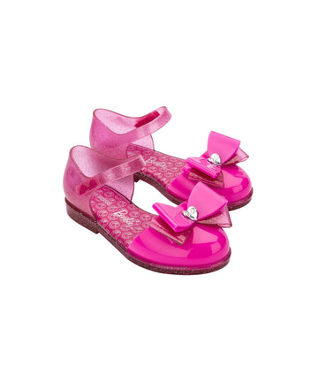 Mini Melissa Amy + Barbie INF - Glitter Pink