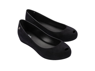 MELISSA ULTRAGIRL VELVET AD-BLACK FLOCKED