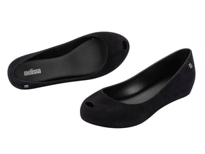 MELISSA ULTRAGIRL VELVET AD-BLACK FLOCKED