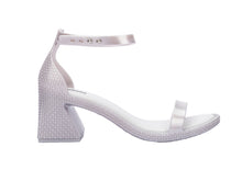 MELISSA LUX HEEL AD-METALLIC SILVER/WHITE