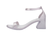 MELISSA LUX HEEL AD-METALLIC SILVER/WHITE