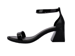 MELISSA LUX HEEL AD-METALLIC BLACK