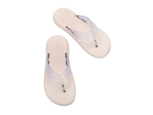 Melissa Possession Flip Flop (Beige/Clear)