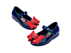 MINI MELISSA SWEET LOVE + SNOW WHITE BB-METALLIC BLUE/RED