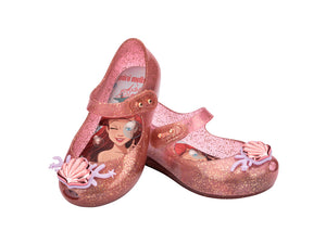 MINI MELISSA ULTRAGIRL + DISNEY PRINCESS BB-GLITTER PINK