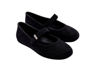 MELISSA SOFT BALLERINA VELVET AD-BLACK