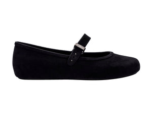 MELISSA SOFT BALLERINA VELVET AD-BLACK