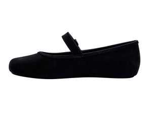 MELISSA SOFT BALLERINA VELVET AD-BLACK