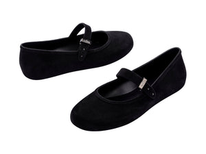 MELISSA SOFT BALLERINA VELVET AD-BLACK