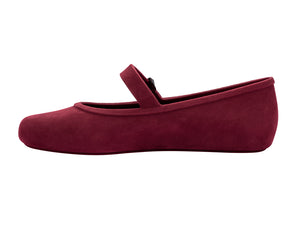 MELISSA SOFT BALLERINA VELVET AD-RED