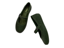 MELISSA SOFT BALLERINA VELVET AD-GREEN