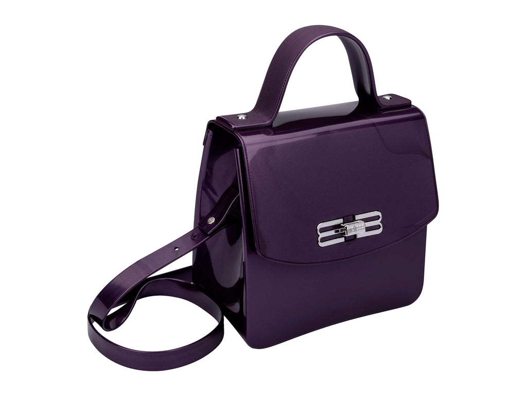 MELISSA BOX BAG - Purple