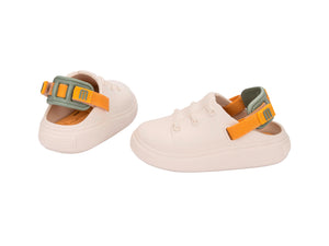 MINI MELISSA CHARLIE BB - Beige/Yellow/Green