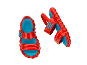 MINI MELISSA BUBBLE TECH SANDAL BB-RED/BLUE