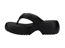 MELISSA FREE FUZZY FLATFORM AD - BLACK