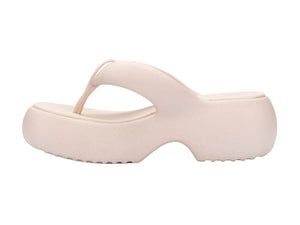 MELISSA FREE FUZZY FLATFORM AD - BEIGE