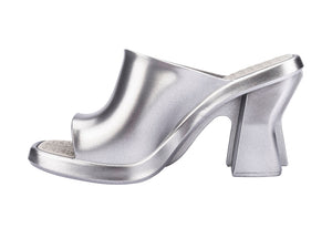 MELISSA MULE + MARC JACOBS AD - SILVER/GREY