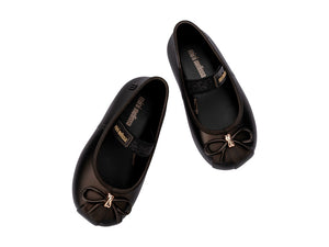 MINI MELISSA SOPHIE BB-METALLIC BLACK