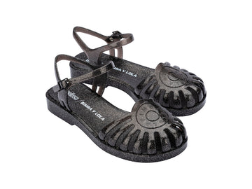 MELISSA SANDAL + BIMBA Y LOLA AD - Glitter Black