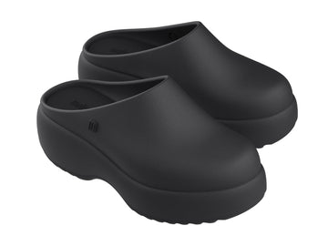 MELISSA FREE CLOG PLATFORM AD - BLACK