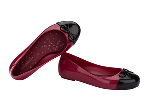 Mini Melissa Sweet Love Cap Toe INF - Red/Black