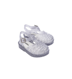 Mini Melissa Possession Shiny BB - Glitter Clear Silver