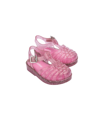 Mini Melissa Possession Shiny BB - Pink Glitter Silver