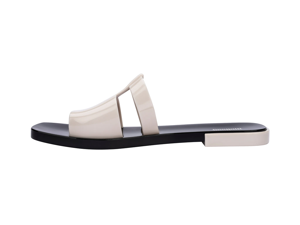 Melissa Ivy Slide - Black/Beige – Melissa Malaysia