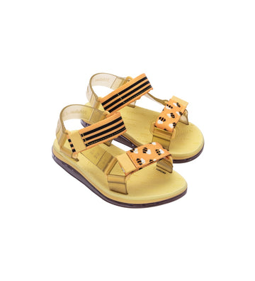 Mini Melissa Papete + Rider Bugs INF - Yellow